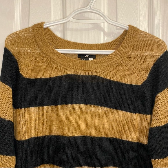 H&M - Cozy Striped Knit Sweater - Picture 2 of 7